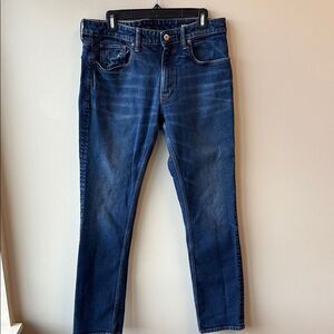 Bonobos Blue Slim Jeans Worn-In Look 34/34
